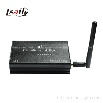 Miracast Box with Original Car Plug and Play by Smartphone